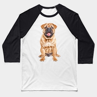 Chinese Shar-Pei Baseball T-Shirt